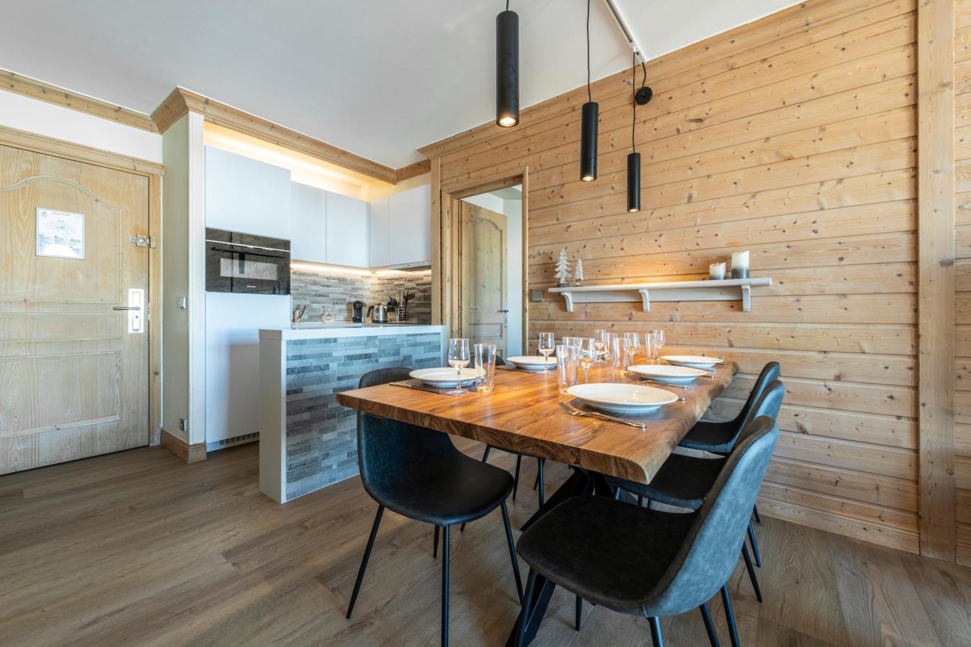Appt Renove, 6 Personnes Arc 1950 Vue Exceptionnelle Montblanc, Sauna, Hammam, Piscine Int Et Ext Les Arcs  Dış mekan fotoğraf